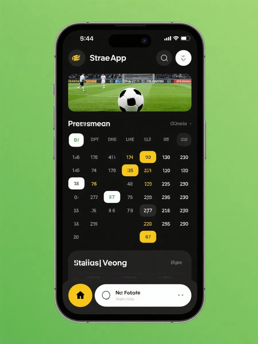 葡超App界面预览